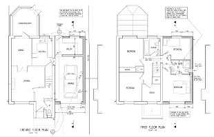 Floor plans for house extension